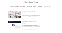 Desktop Screenshot of maryborsellino.com